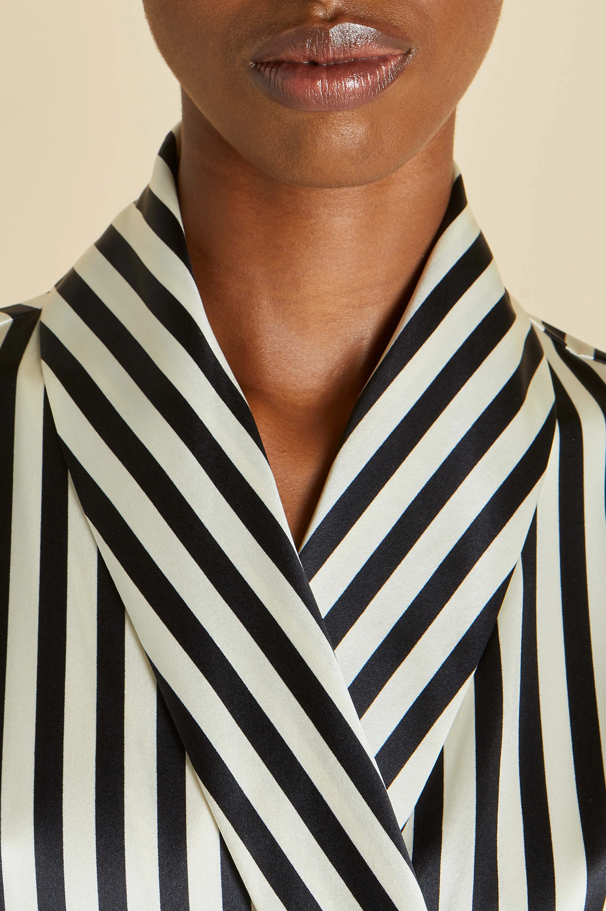 Capability Nika Robe in Silk Satin - Image 4