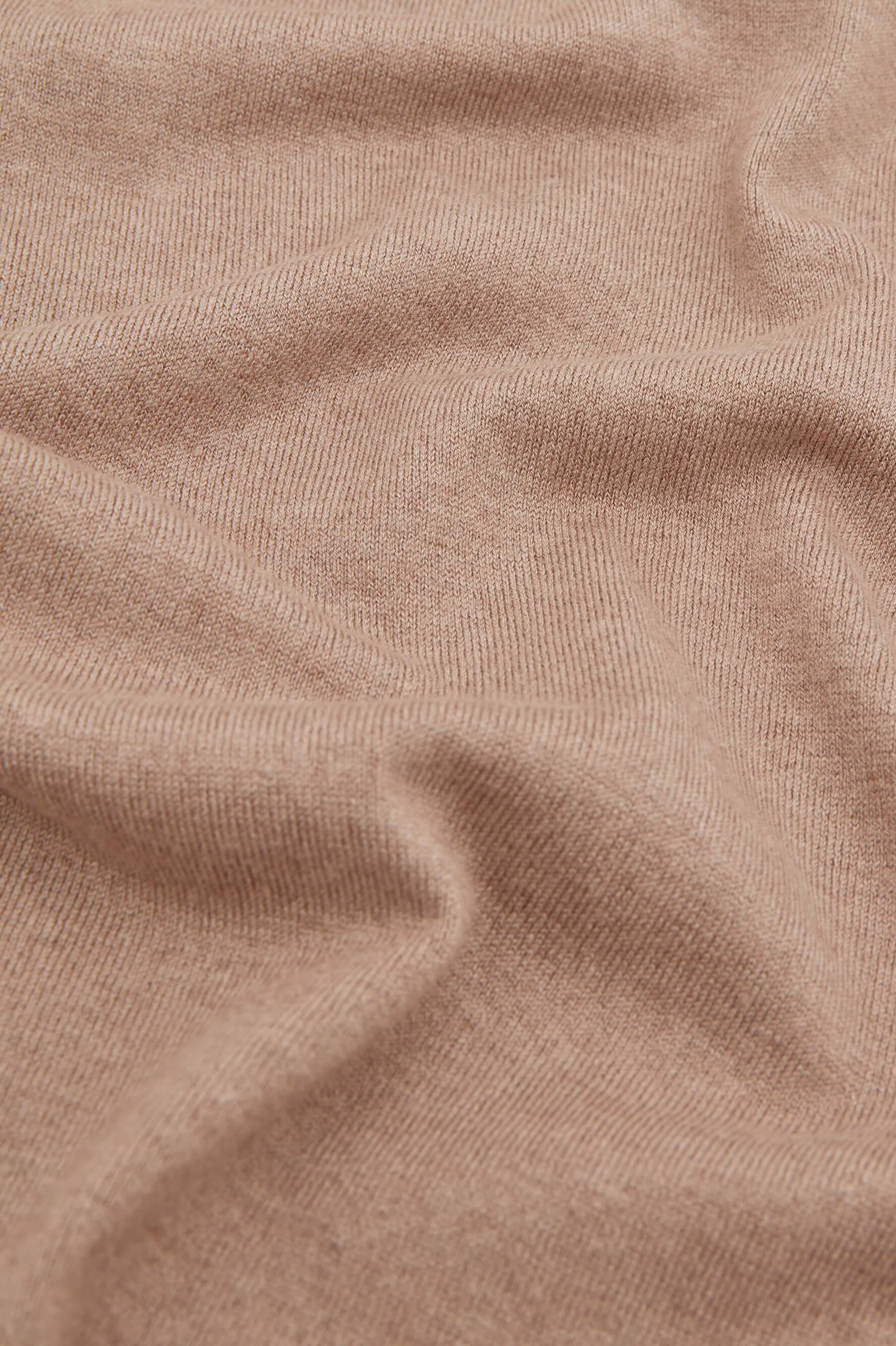 Caro Dallas Beige Knitwear in Silk-Cashmere - Image 9
