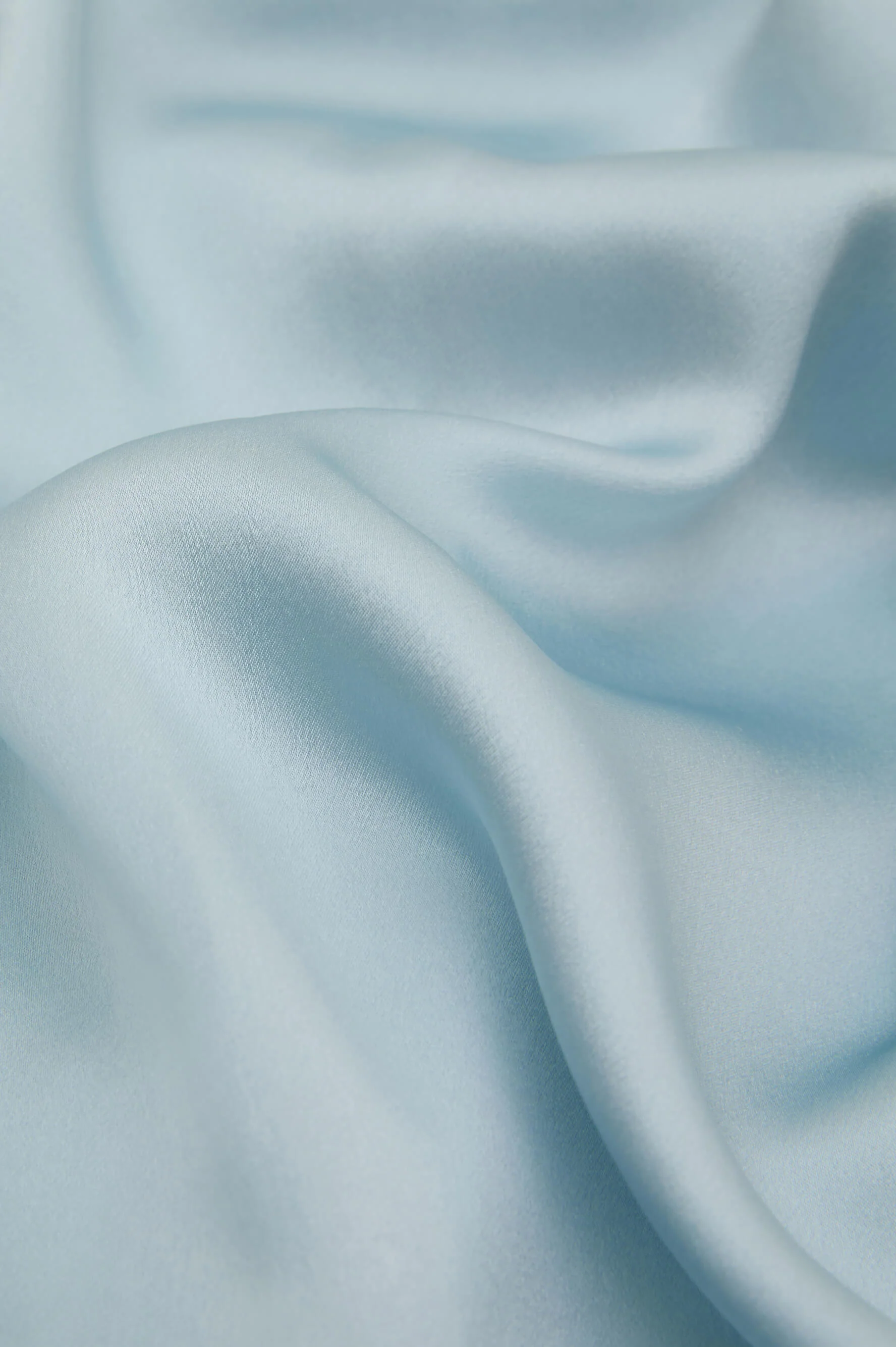 Etta Powder Blue Camisole Set in Silk Satin - Image 6