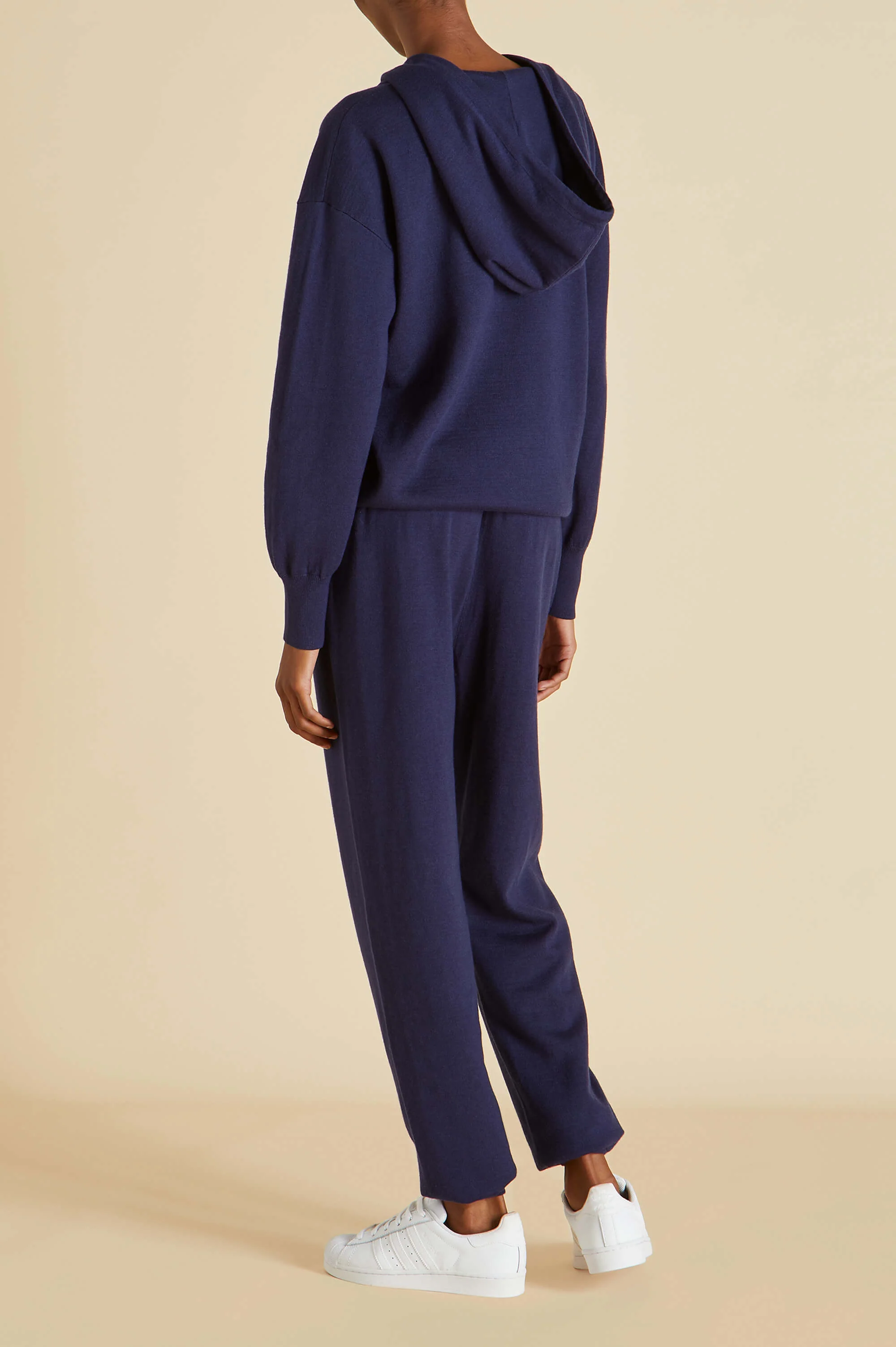 Gia Paris Navy Tracksuit in Silk-Cashmere - Image 5