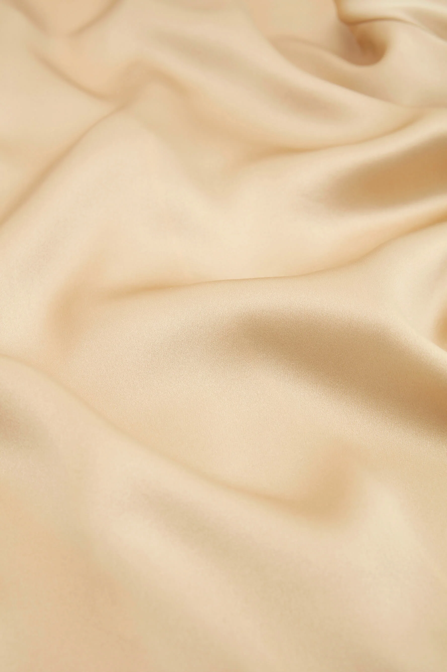 Issa Caramel Slip Dress in Silk Satin - Image 5